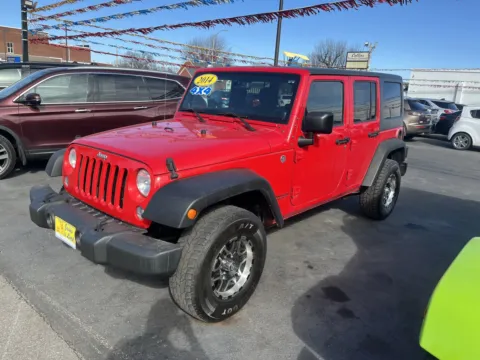 Photos of 2014 JEEP WRANGLER UNLIMI SPORT for sale in Scottsburg, IN at Jeffrey's Auto Exchange, Inc.