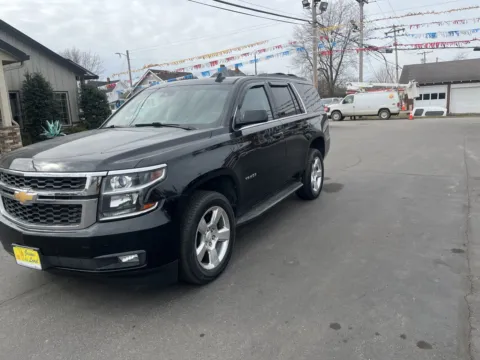 Black 2015 CHEVROLET TAHOE LT for sale in Scottsburg, IN