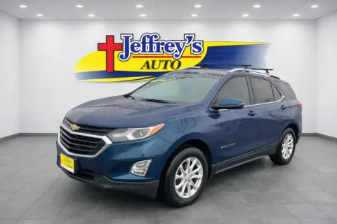 Blue 2019 CHEVROLET EQUINOX LT for sale in Scottsburg, IN