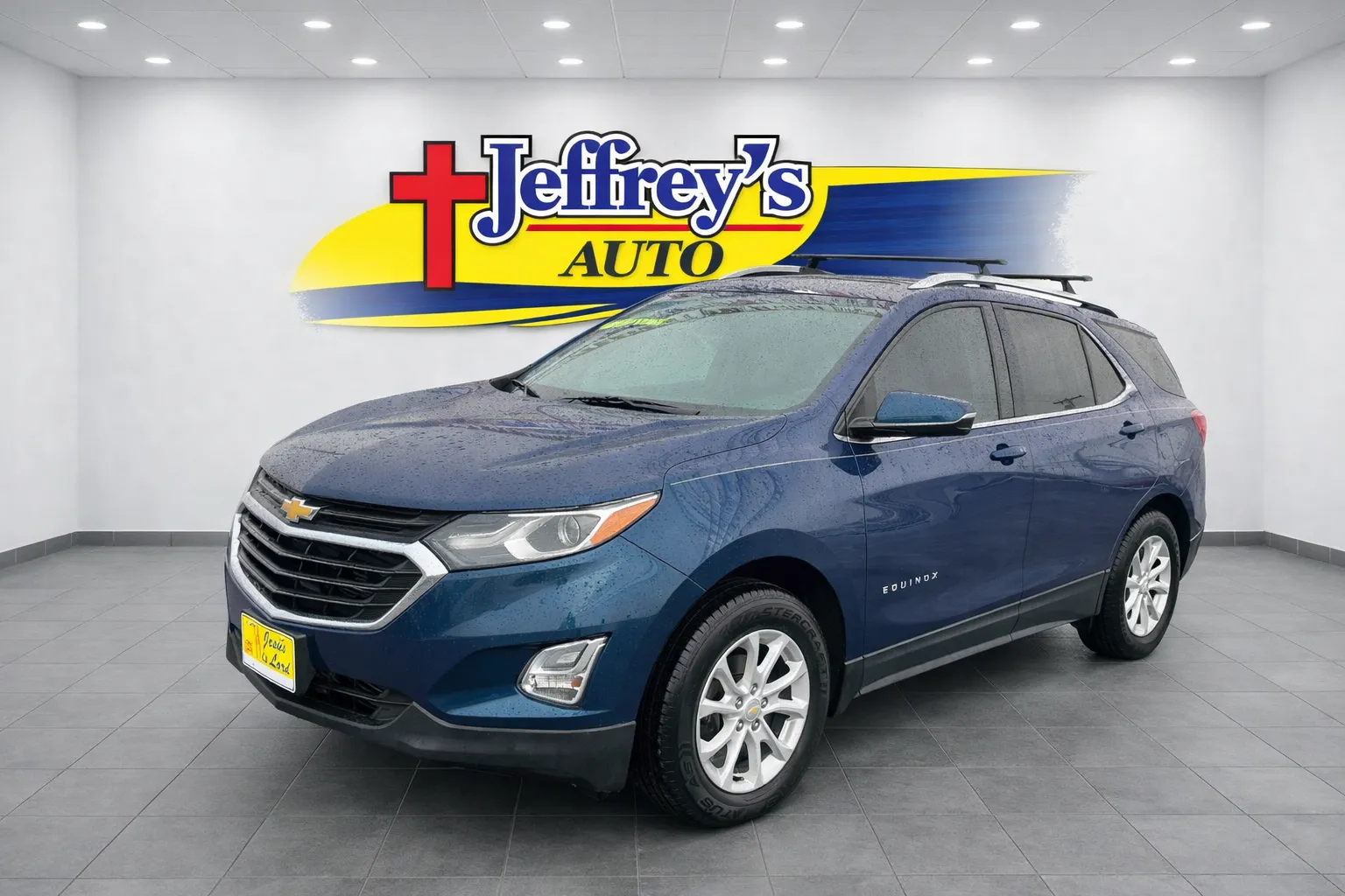 Blue 2019 CHEVROLET EQUINOX LT for sale in Scottsburg, IN