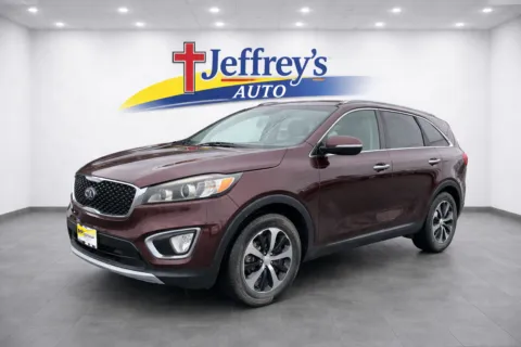 Red 2016 KIA SORENTO EX for sale in Scottsburg, IN