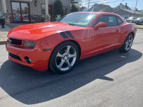 Orange 2013 CHEVROLET CAMARO LT for sale in Scottsburg, IN