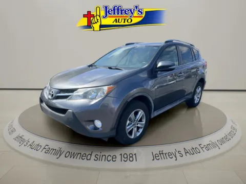 Gray 2015 TOYOTA RAV4 XLE for sale in Scottsburg, IN