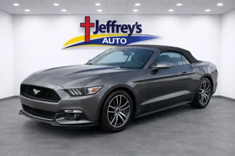 Gray 2017 FORD MUSTANG ECOBOOST PREMIUM for sale in Scottsburg, IN