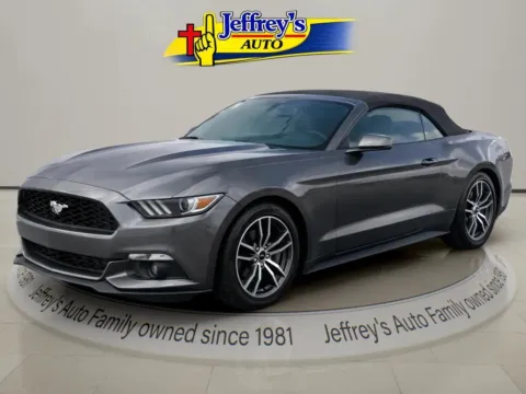 Gray 2017 FORD MUSTANG ECOBOOST PREMIUM for sale in Scottsburg, IN