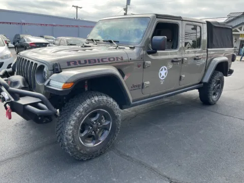 Beige 2020 JEEP GLADIATOR RUBICON for sale in Scottsburg, IN