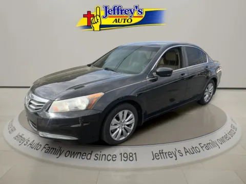 Black 2011 HONDA ACCORD EX-L for sale in Scottsburg, IN