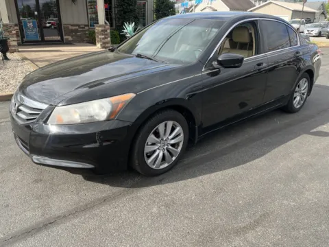 Black 2011 HONDA ACCORD EX-L for sale in Scottsburg, IN