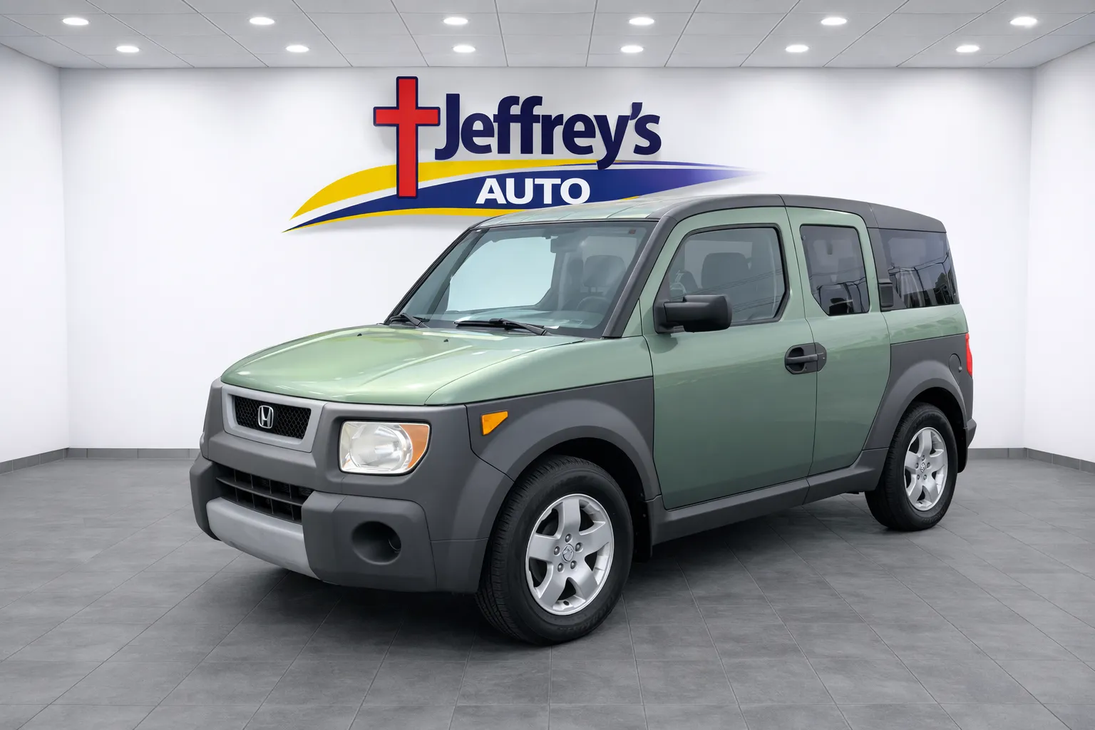 Green 2004 HONDA ELEMENT EX for sale in Scottsburg, IN
