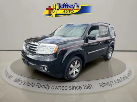 Black 2015 HONDA PILOT TOURING for sale in Scottsburg, IN