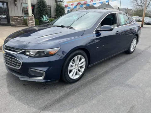 Blue 2017 CHEVROLET MALIBU LT for sale in Scottsburg, IN