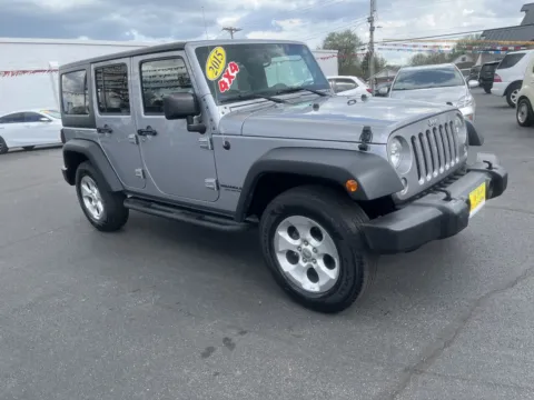 Another view of 2015 JEEP WRANGLER UNLIMI SPORT for sale in Scottsburg, IN at Jeffrey's Auto Exchange, Inc.