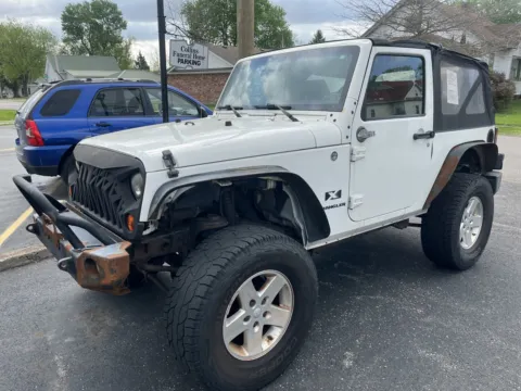 White 2009 JEEP WRANGLER X for sale in Scottsburg, IN