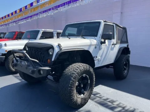 White 2009 JEEP WRANGLER X for sale in Scottsburg, IN