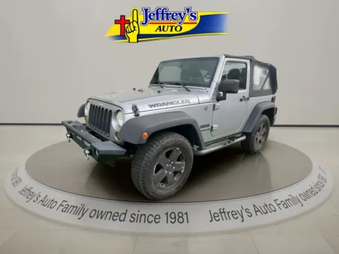 Silver 2013 JEEP WRANGLER SPORT for sale in Scottsburg, IN