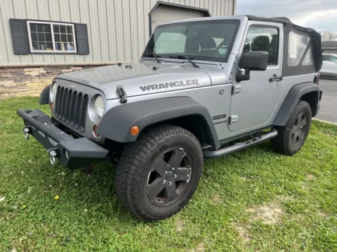 Silver 2013 JEEP WRANGLER SPORT for sale in Scottsburg, IN