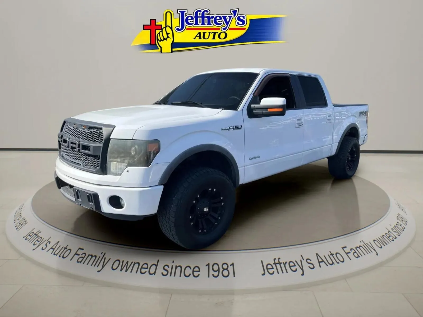 White 2014 FORD F-150 FX 4 for sale in Scottsburg, IN