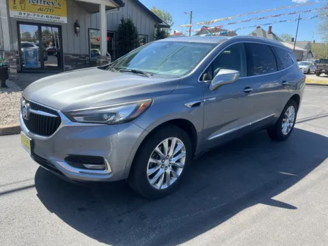 Gray 2018 BUICK ENCLAVE PREMIUM for sale in Scottsburg, IN
