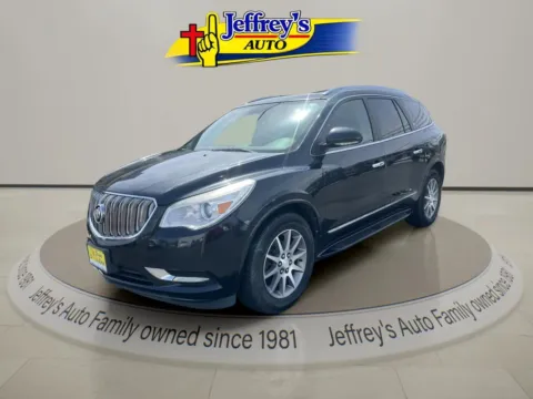Black 2014 BUICK ENCLAVE LEATHER for sale in Scottsburg, IN