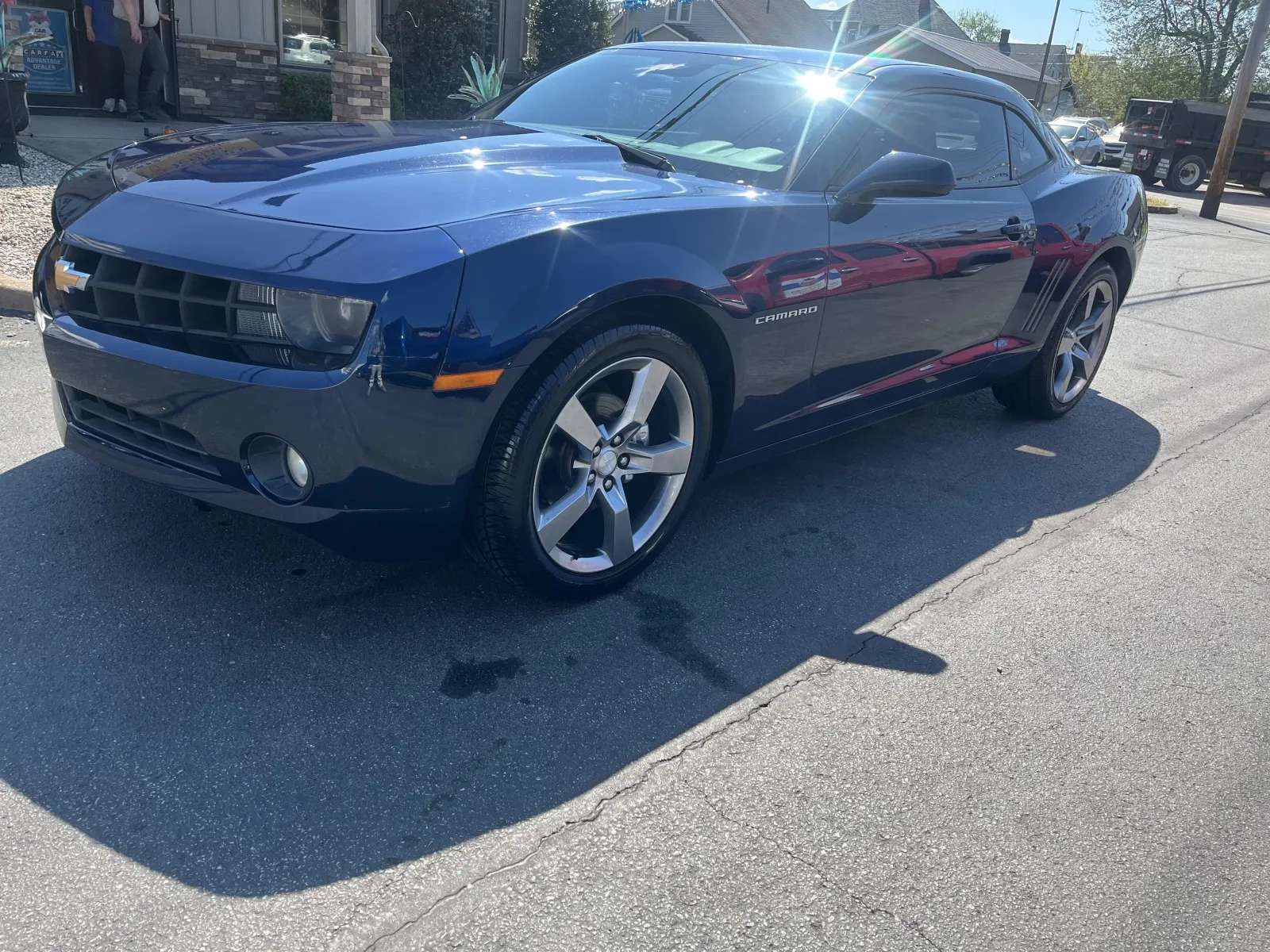Blue 2010 CHEVROLET CAMARO LT for sale in Scottsburg, IN