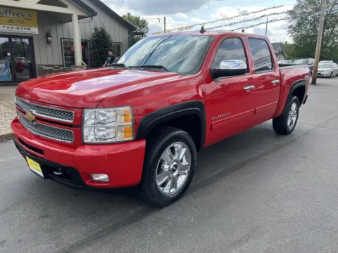Red 2012 CHEVROLET SILVERADO 1500 LTZ for sale in Scottsburg, IN