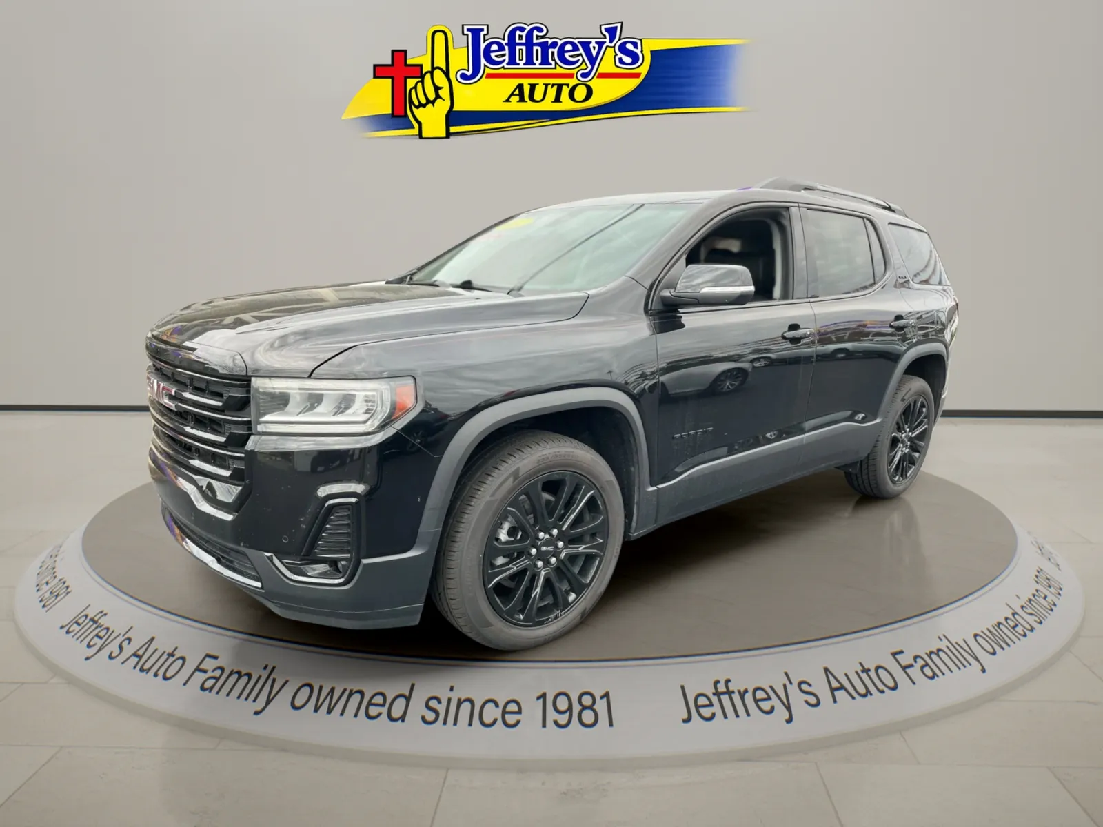 Black 2022 GMC ACADIA SLT for sale in Scottsburg, IN