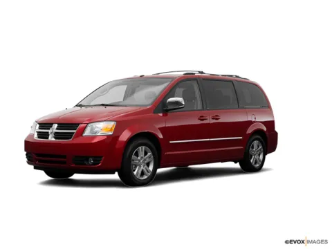 Red 2008 DODGE GRAND CARAVAN SXT for sale in Scottsburg, IN