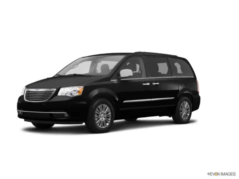 Black 2015 CHRYSLER TOWN AND COUNTR TOURING-L for sale in Scottsburg, IN