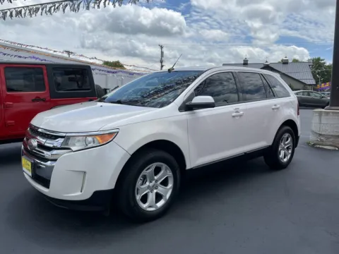 White 2014 FORD EDGE SEL for sale in Scottsburg, IN