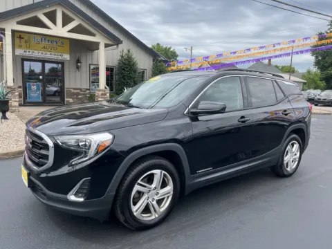 Black 2018 GMC TERRAIN SLE for sale in Scottsburg, IN