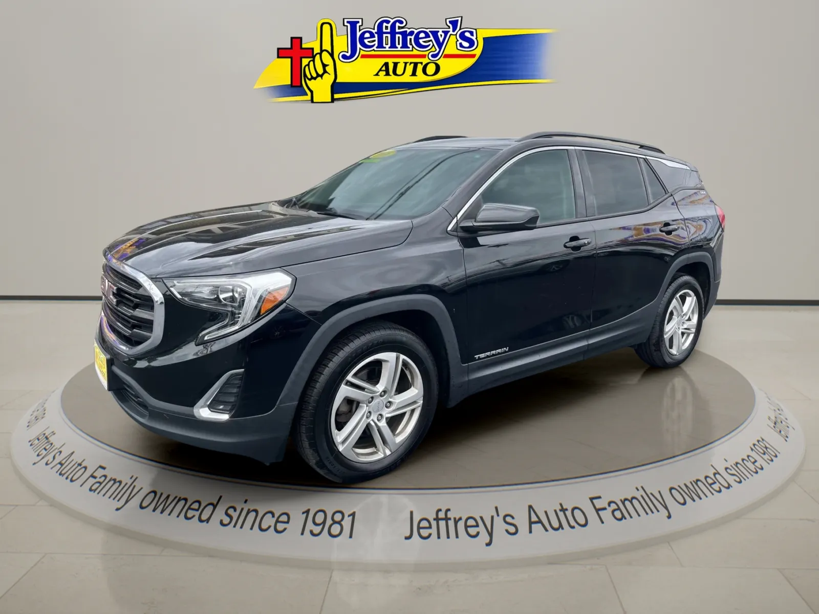Black 2018 GMC TERRAIN SLE for sale in Scottsburg, IN