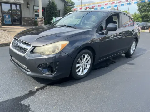 Gray 2013 SUBARU IMPREZA 2.0I PREMIUM for sale in Scottsburg, IN