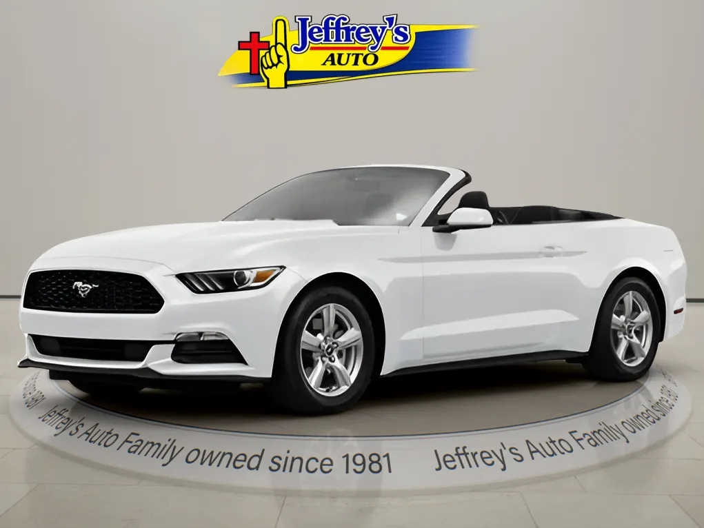 2015 Ford Mustang V6 Convertible's photo