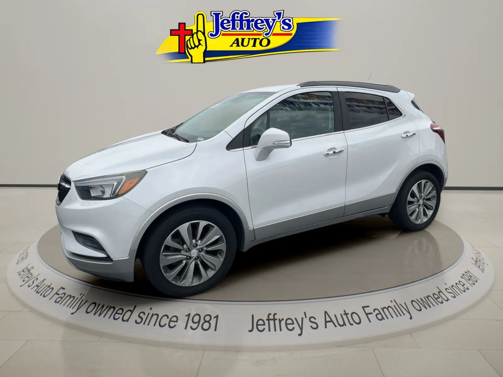 White 2018 BUICK ENCORE PREFERRED for sale in Scottsburg, IN