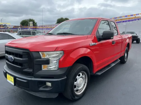 Red 2015 FORD F-150 XL for sale in Scottsburg, IN
