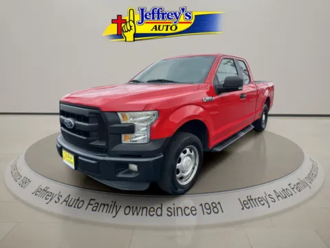 Red 2015 FORD F-150 XL for sale in Scottsburg, IN