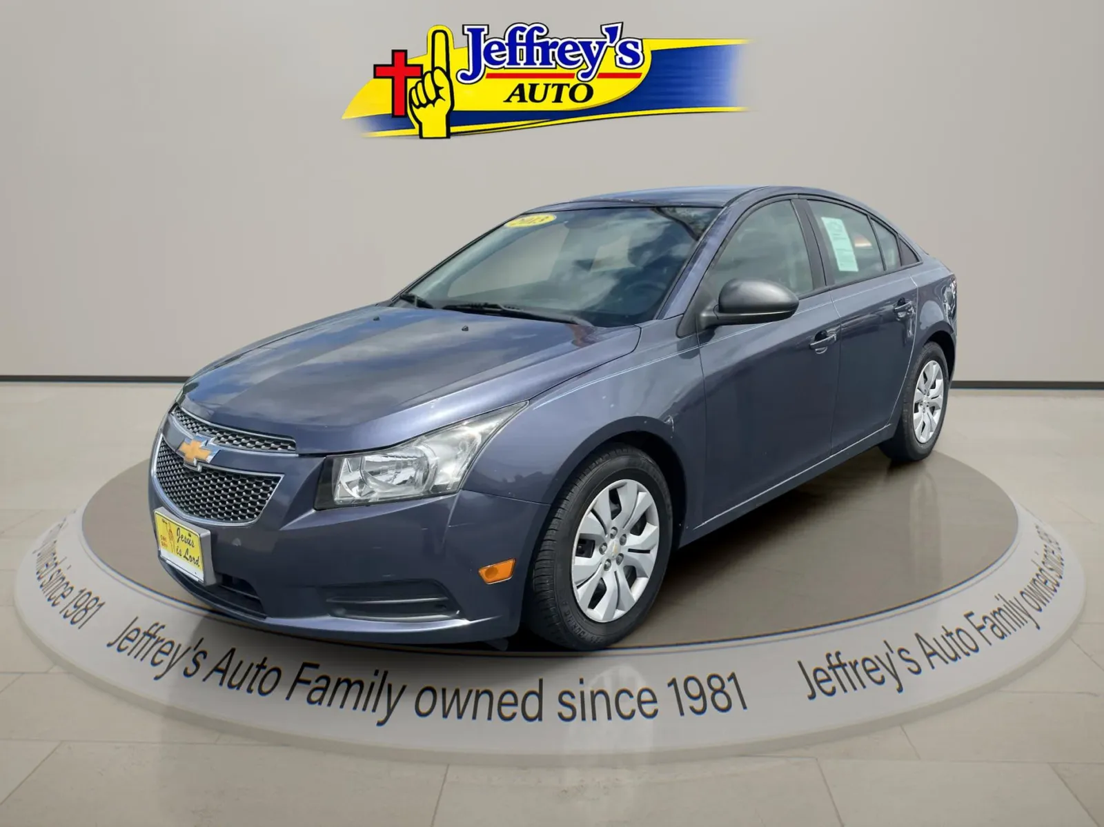 Blue 2013 CHEVROLET CRUZE LS MANUAL for sale in Scottsburg, IN