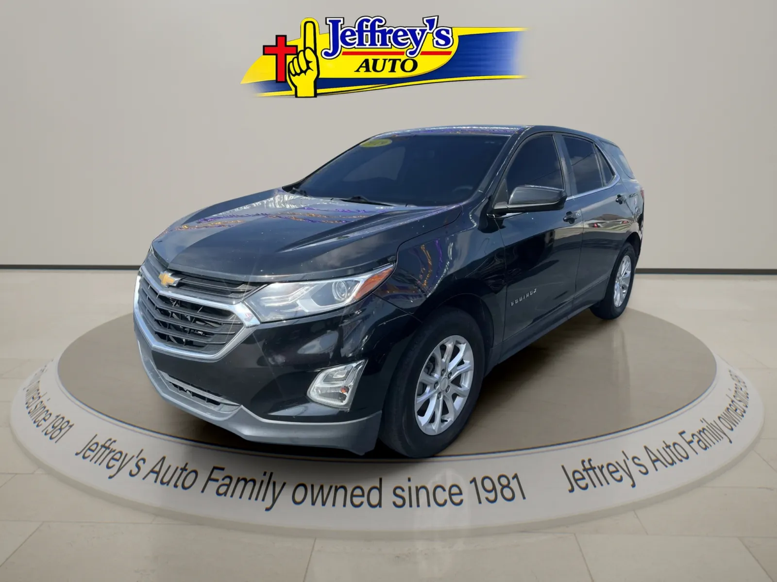 Black 2019 CHEVROLET EQUINOX LT for sale in Scottsburg, IN