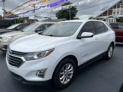 White 2018 CHEVROLET EQUINOX LT for sale in Scottsburg, IN