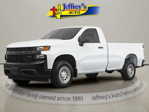 White 2020 CHEVROLET SILVERADO 1500 WORK TRUCK for sale in Scottsburg, IN
