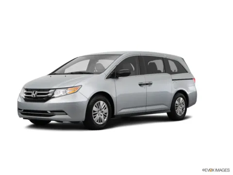 Silver 2015 HONDA ODYSSEY LX for sale in Scottsburg, IN