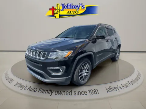 Black 2019 JEEP COMPASS LATITUDE for sale in Scottsburg, IN