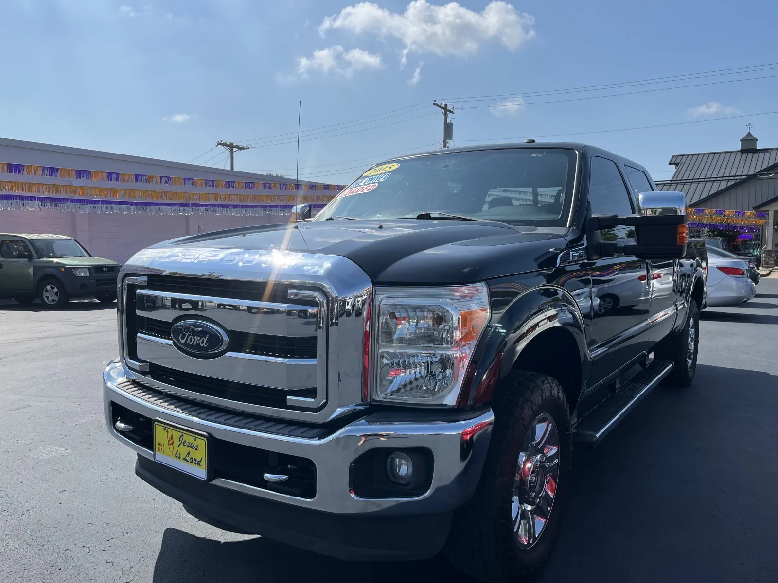 Black 2015 FORD F-250 SUPER DUT XL for sale in Scottsburg, IN
