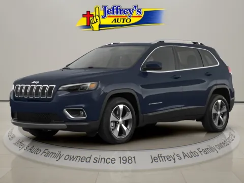 Blue 2019 JEEP CHEROKEE LIMITED for sale in Scottsburg, IN