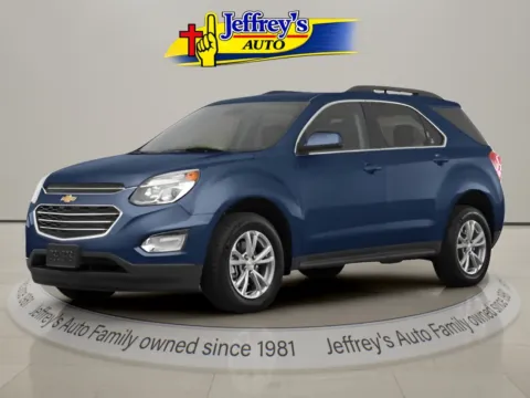 Blue 2017 CHEVROLET EQUINOX LT for sale in Scottsburg, IN