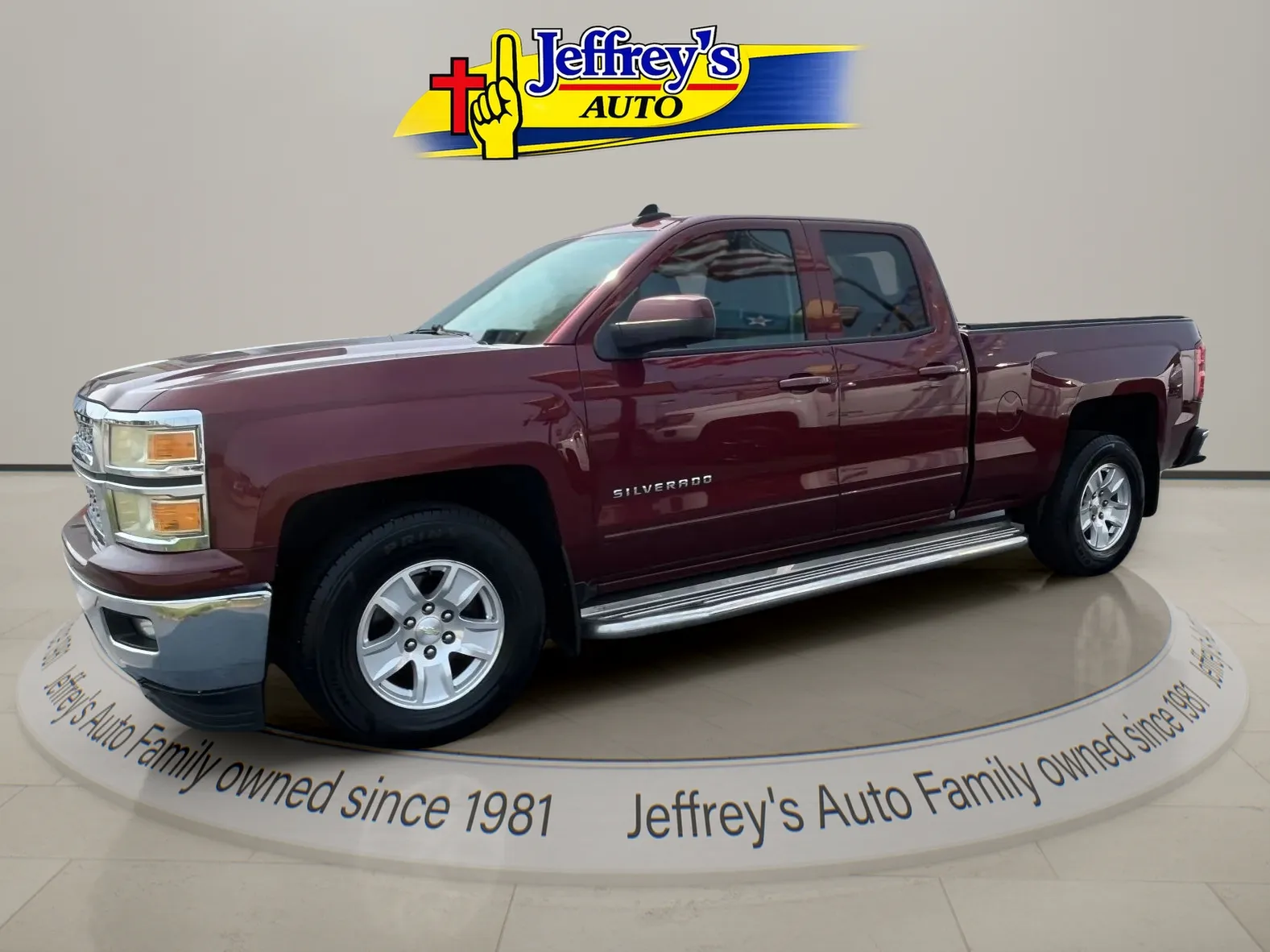 Red 2015 CHEVROLET SILVERADO 1500 LT for sale in Scottsburg, IN