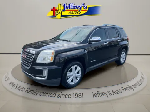 Black 2017 GMC TERRAIN SLT for sale in Scottsburg, IN