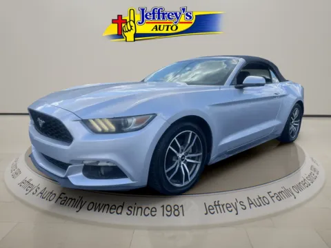 Silver 2016 FORD MUSTANG ECOBOOST PREMIUM for sale in Scottsburg, IN