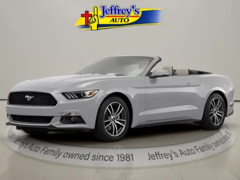 Silver 2016 FORD MUSTANG ECOBOOST PREMIUM for sale in Scottsburg, IN
