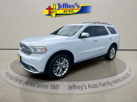 White 2014 DODGE DURANGO CITADEL for sale in Scottsburg, IN